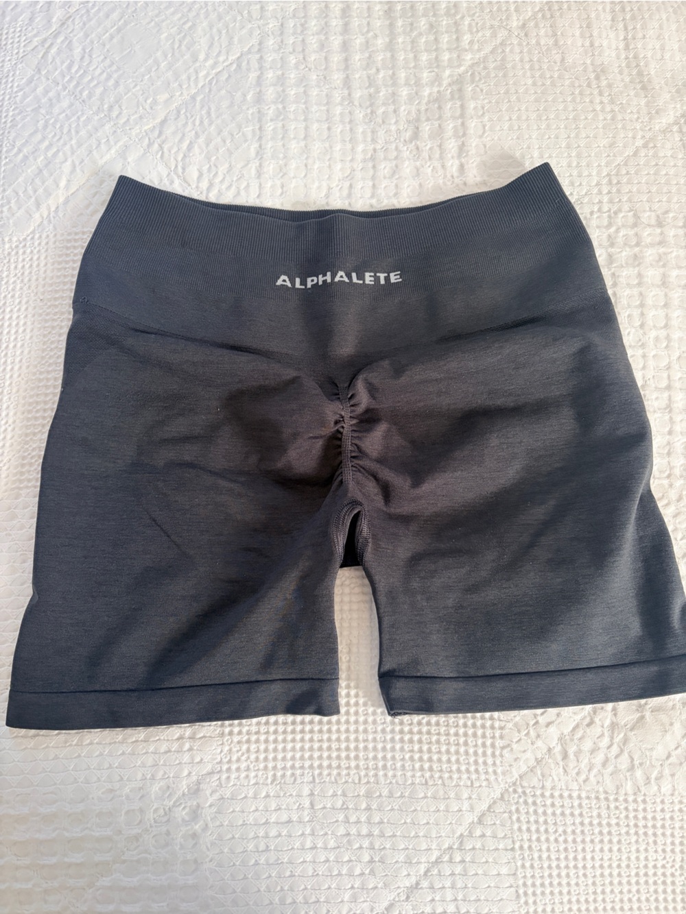 Alphalete Dark Grey OG Amplify Seamless Shorts